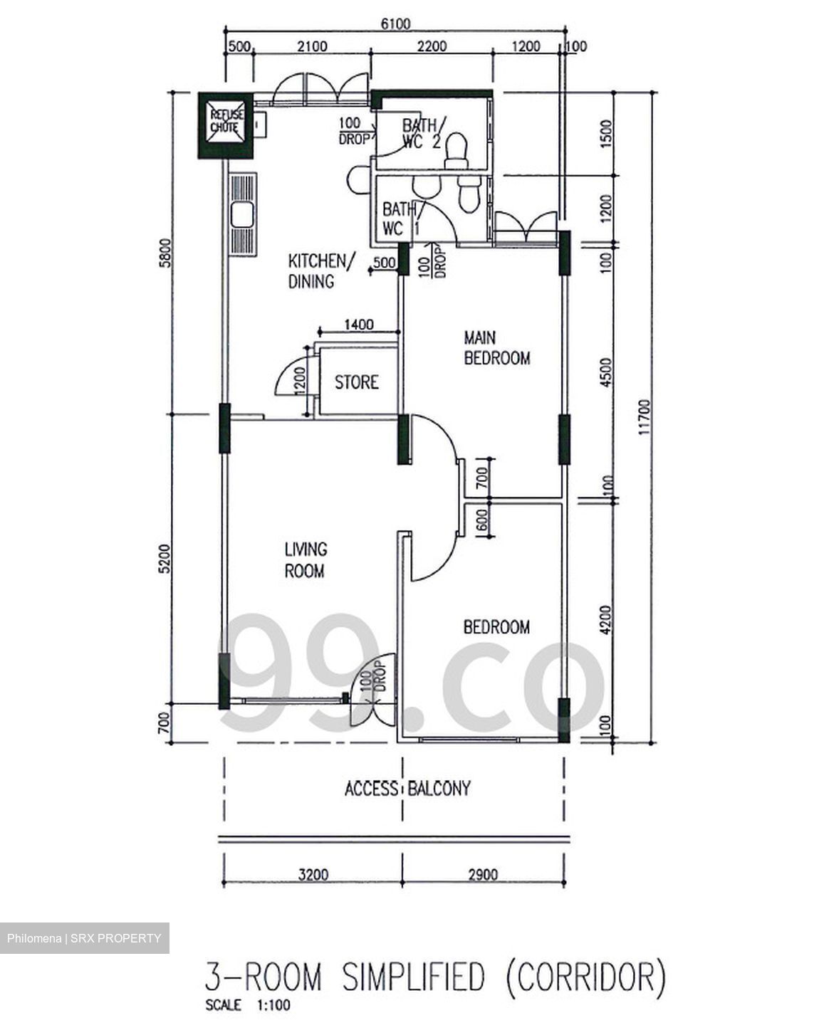 Blk 18 Toh Yi Drive (Bukit Timah), HDB 3 Rooms #636256481